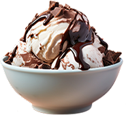 Chocolate Brownie Sundae